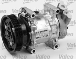 Компресор кондиціонера RENAULT Clio II, Kangoo (вир-во VALEO)