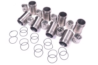 Гильзо-комплект ЗИЛ 130 (гильза, поршень, палец упл. кол.) (компл. 8шт) (пр-во Запчасть-дизель)