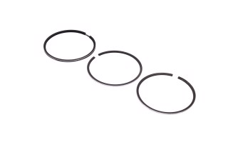 Кільця поршневі КАМАЗ Р0=120,0 мм (хром-молібден, біло-чорне, на 1 поршень к-кт) (DETALKA)