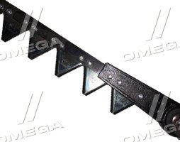 Коса зернової жниварки у зборі (смуга ножова/тильна сторона ножа). Номери за каталогом: 84433815. Довжина - м. Запчастина для зернозбиральних комбайнів New Holland
СЕГМЕНТ ІЗ ВЕРХНЬОЮ НАСІЧКОЮ - З ГОЛІВКОЮТИП НОЖА:
ЗБІРНИЙ ЦІЛІСНИЙ 1
КРІПЛЕННЯ СЕКЦІЇ (СЕГМЕНТА):
БОЛТИ І ГАЙКИ
КІЛЬКІСТЬ СЕГМЕНТІВ: 80 + 1/2
З П'ЯТОЮ КОСИ: ТАК
КОД П'ЯТКИ КОСИ: 84562654
ДОВЖИНА ЖАТКИ FT: 20
ДОВЖИНА ЖАТКИ MT: 6,1
ДОВЖИНА НОЖА FT: 20
ДОВЖИНА НОЖА MT: 6,1