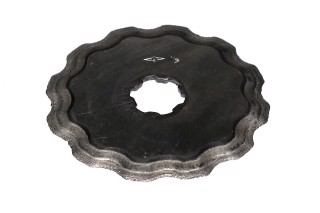 Нож дисковый режущего узла кукурузных жаток Geringhoff Rota Disc d=24,D=116,5(501060/501063) (Ri.ma)
