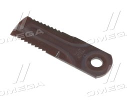 Нож измельчителя подвижный NH зубчатый со втулкой 173X50X5 d=18,1 (554750-3/42228.10) (Ri.ma)