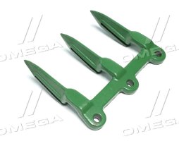 Палец противорежущий тройной жатки JD600/800 (H25603/H171032/42835.01/H25605/H171032) (Ri.ma)