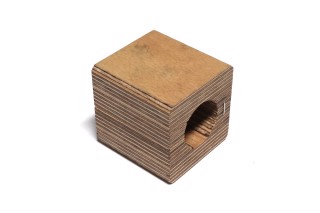 Подшипник деревянный на вал соломотряса комбайнов Claas Lexion, d32 60*63 (661667.0/6616670) (Ri.ma)