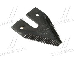 Сегмент ножа жатки Case для уборки риса, средняя насечка, 22 зуба  (89508722/688951) (Ri.ma)
