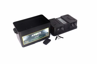 Инвертор 12V-220V/500W/чист. синусоида с блоком под аккумулятор (распродажа) <ARMER>