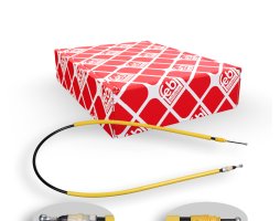 Трос ручного гальма OPEL, RENAULT, NISSAN задн. прав. (вир-во FEBI)