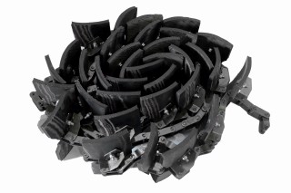 Транспортер элеватора зернового JD 147 звеньев, 34 планки (AXE28560/CA550R) (Donghua)