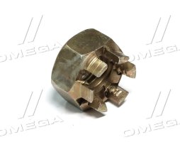 Гайка корончатая на болт серьги  МТЗ (ТД Автокомплект)