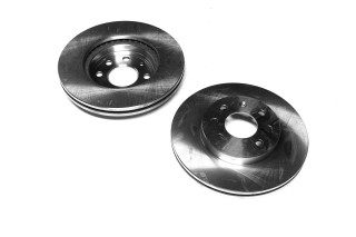 Диск гальмівний DAEWOO NUBIRA передн. (компл. 2 шт.) (вир-во SASIC)