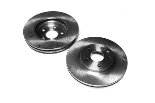 Диск гальмівний CHEVROLET Aveo, OPEL передн. (компл. 2 шт.) (вир-во SASIC)