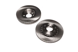 Диск гальмівний DAEWOO LANOS R14 передн. (компл. 2 шт.) (вир-во SASIC)