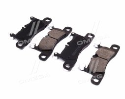 Колодка гальм. диск. VW TOUAREG задн. (вир-во ABS)