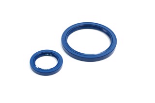 Сальник валу колінчастого Д 240-245 (комплект 2 шт.) (матеріал NBR) (RIDER)