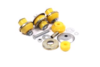 К-т кріплення опори двигуна УАЗ 452,31512,3303,3741(повний к-кт на двигун)(ПОЛІУРЕТАН)(DETALKA)