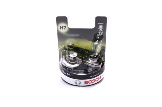 Лампа розжарювання H7 12V 55W PX26d plus 90 (компл.) (вир-во Bosch)