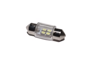 Лампа LED софітна  C5W 12V  T11x31-S8.5 (4 SMD size3528)  WHITE   <TEMPEST>
