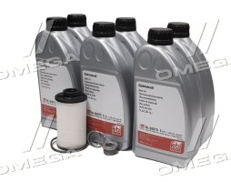 Комплект для заміни оливи FEBI 39070 6x1L, фільтр АКПП (опис у примітці)