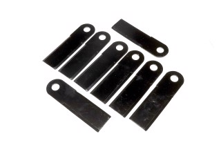 Нож измельчителя подвижный гладкий JD9500/9650 (AH205910 или H156098 -8 шт) (Parts Express)