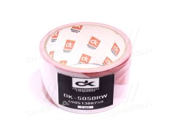 Стрічка сигнальна, червоно-біла 50х50 м. <ДК>