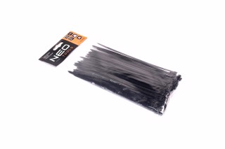 Хомуты 4,8х200 мм, 75 шт. черный(NEO)