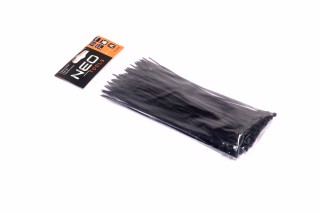 Хомуты 2.5х200 мм, 100 шт. черный(NEO)