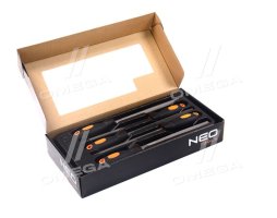 Напилки по металу, набір 5шт.(NEO)