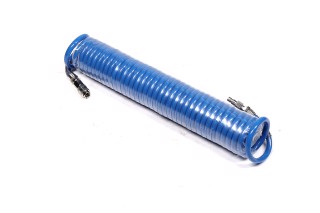 Шланг пневматичний спіральний, 8,0x12 мм х 10 м, ПУ(NEO)