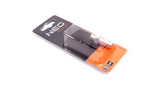 З'єднувач пневматичний d10 різьбовий-ялинка прямий 1/4 сталь (NEO)