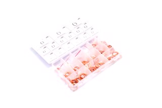 Шайби мідні, набір 150 шт.(NEO)