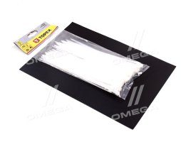 Хомуты 4,8x200 мм, 75 шт.(TOPEX)