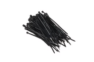 Хомуты 2.5x100 мм, 100 шт. черный(TOPEX)
