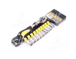 Набор сменных головок 1/4", 11 шт.(TOPEX)