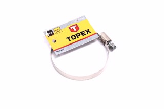 Хомут червячный 50-70/9 W2(TOPEX)