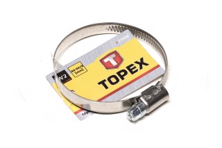 Хомут червячный 44-64/9 W2(TOPEX)