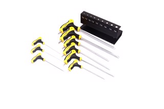 ключі Torx типу T, T10-T50, набір 9 шт.(TOPEX)