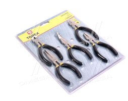 Набір прецизійних шарнірно-губцевих інструментів, набір з 5 шт.(TOPEX)