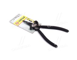 Щипці для стопорних кілець 180 мм, для зовнішніх, прямі(TOPEX)