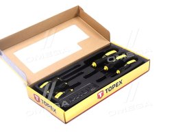 Викрутки SL, набір 6 шт.(TOPEX)
