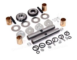 Шкворень в комплекте ГАЗ 3302 Р0 (D=25) (крышка усиленная, полный на а/м) (DETALKA)