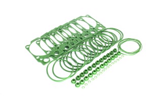 Р/к головки блоку КАМАЗ (5 найм., комл. на двиг.) силікон (TEMPEST)