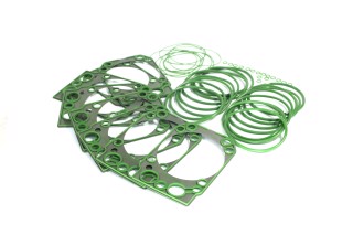 Р/к головки блоку КАМАЗ (4найм., комл. на двиг.) силікон (TEMPEST)