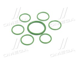 Р/к системи охолодження Камаз (3 найменування) (зелений силікон) (TEMPEST)