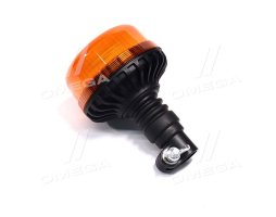 Маяк проблисковий помаранчевий LED, 12/24V, 115*179mm, 3 режими (JUBANA)