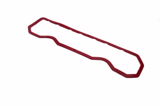 Прокладка крышки клапанной Д 240 верхняя (резина красная)  (Рось-гума)