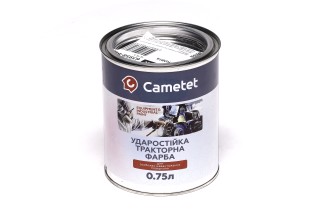 Фарба на основі синтетичної смоли, жовта CAT 0,75 л (Cametet)