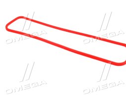 Прокладка крышки клапанной ЯМЗ-238 (красный силикон) (TEMPEST)