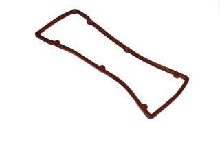 Прокладка крышки клапанной ЗМЗ 406 ПРЕМИУМ (красный NBR) (TEMPEST)