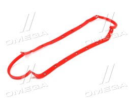 Прокладка картера масляного дв.УМЗ-4216 с шайбами (красн.силикон) (TEMPEST)