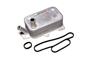 Радіатор масляний Transit 06+ 2.2 TDCi (з двома трубками) (вир-во Van Wezel)